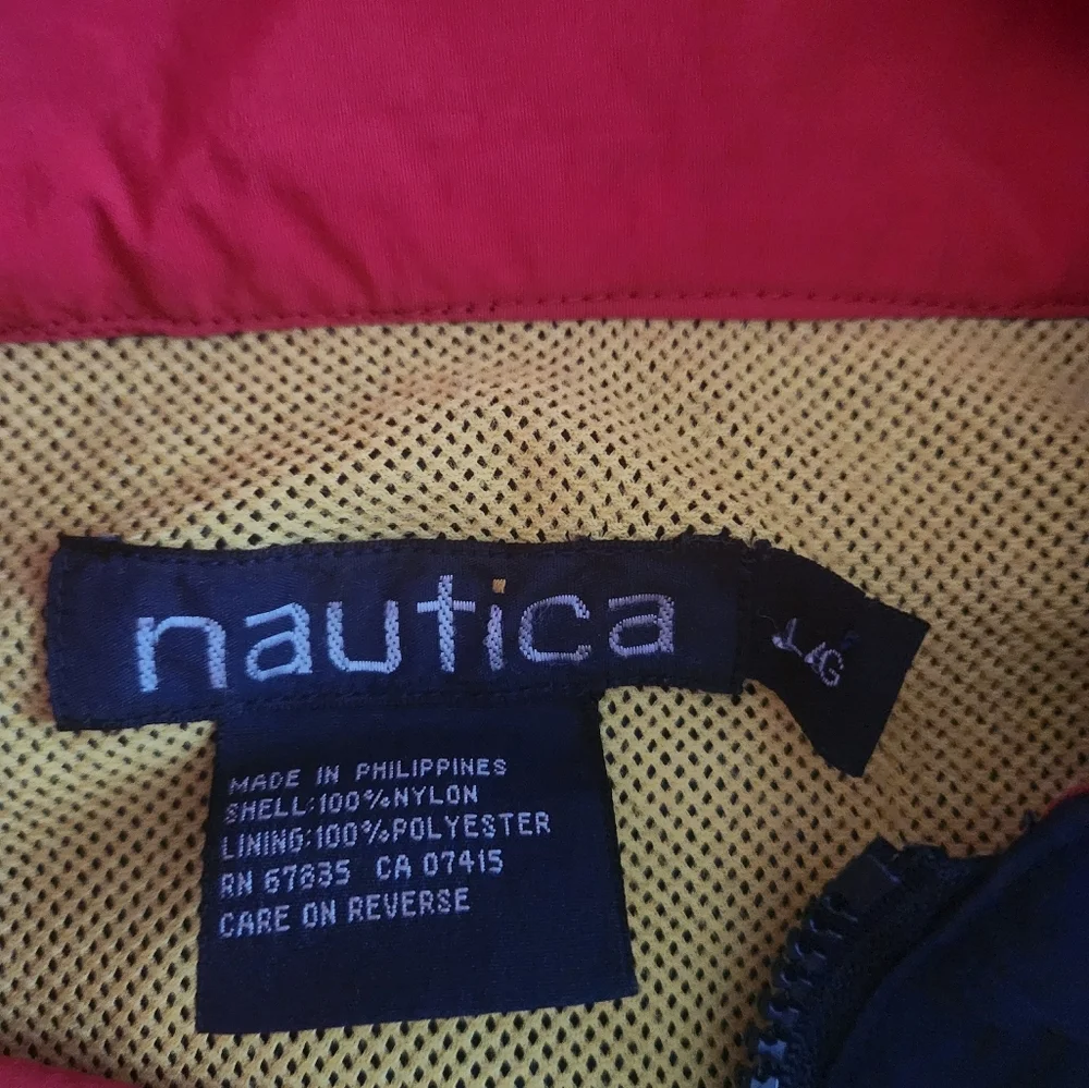 Men's XL 1990's Vintage‎ Nautica Coat With Pockets